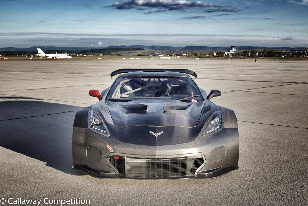 FOTO'S: Nieuwe bommetje van Corvette: Callaway toont haar nieuwe Corvette C.7 GT3R